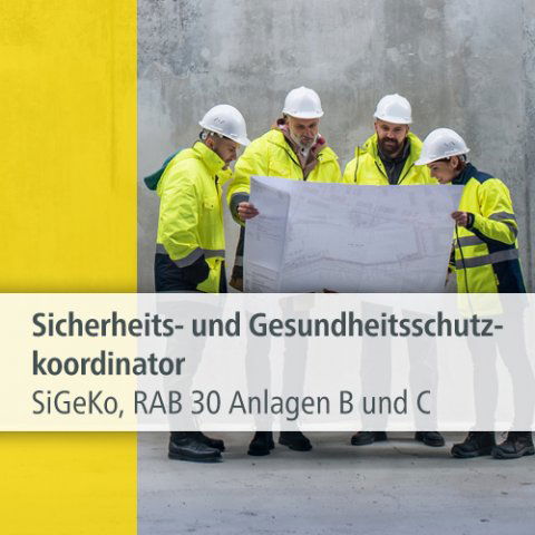 Sicherheits- und Gesundheitsschutzkoordinator (SiGeKo)  Veranstaltung 