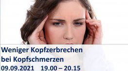 Weniger Kopfzerbrechen bei Kopfschmerzen!