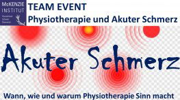  HAPPY HOUR - TEAM-EVENT Akuter Schmerz - Warum, wann und wie Physiotherapie Sinn macht .