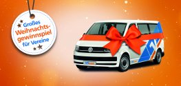 Weihnachtsgewinnspiel VW Bus